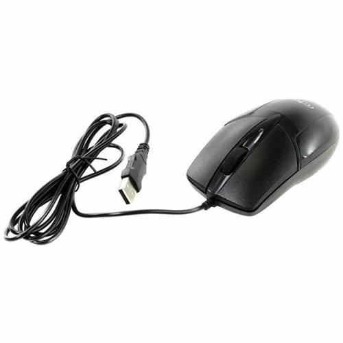 Проводная мышь Oklick 145M USB оптическая Black (Черная) 4