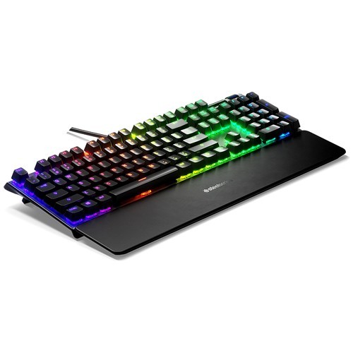 Клавиатура SteelSeries Apex Pro Gamer USB Black (Черная) 4