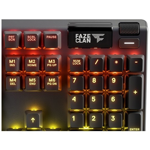 Клавиатура SteelSeries Apex Pro Gamer USB Black (Черная) 7