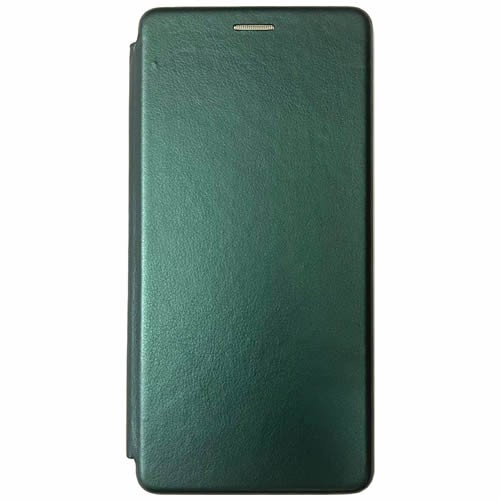 Чехол-книжка STYLISH для Xiaomi Redmi Note 10S Dark Green (Темно-зеленая) 1