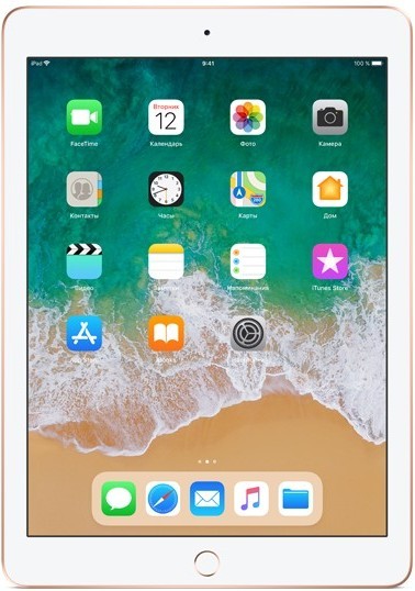 Планшет Apple iPad (2018) Wi-Fi 128Gb Gold (Золото) 2