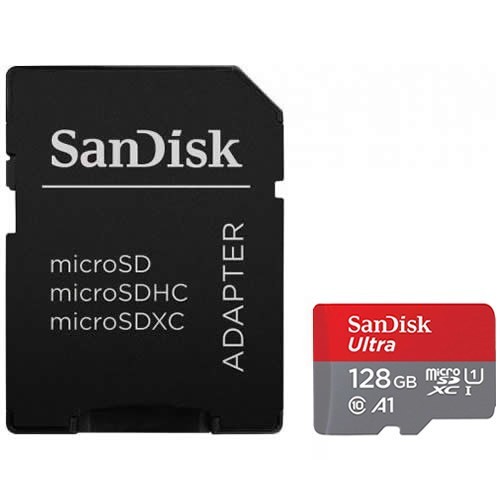 Карта памяти MicroSDXC SanDisk Ultra 128Gb UHS-I (SDSQUA4-128G-GN6MN) EAC 1
