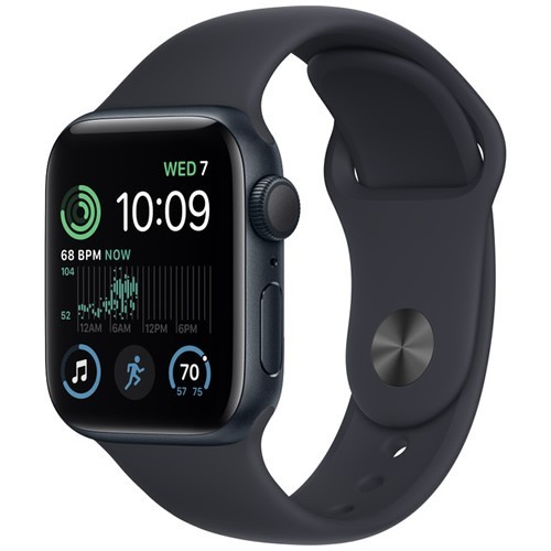 Умные часы Apple Watch Series SE Gen 2 40 мм Midnight Aluminium Case, Midnight Sport Band (M/L) 1
