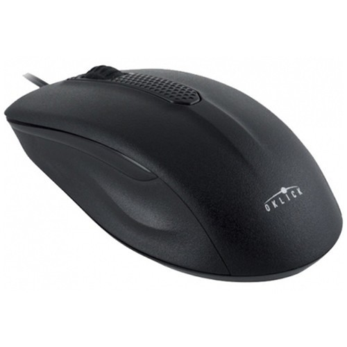Проводная мышь Oklick 175M USB оптическая Black (Черная) 2