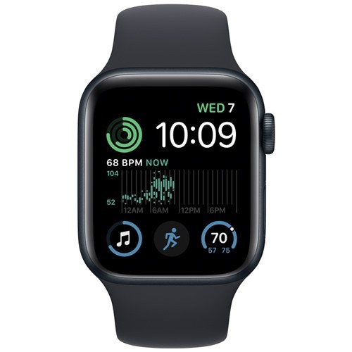 Умные часы Apple Watch Series SE Gen 2 40 мм Midnight Aluminium Case, Midnight Sport Band (S/M) 2