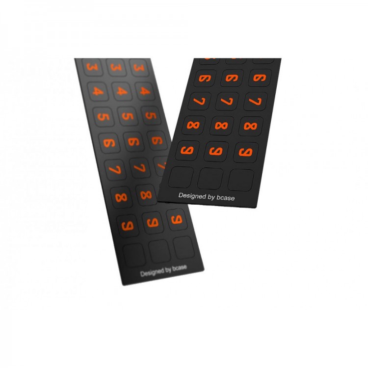 Наборная автовизитка Xiaomi TITA Temporary Parking Card Black (Черный) 4