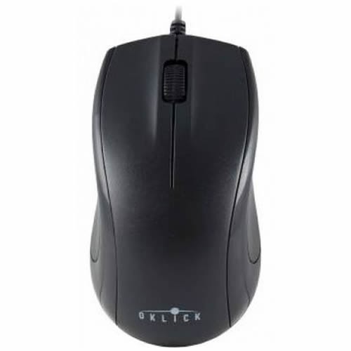 Проводная мышь Oklick 185M USB оптическая Black (Черная) 2