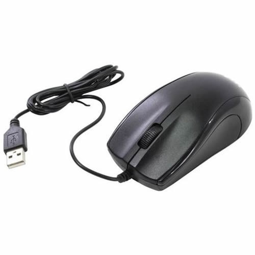 Проводная мышь Oklick 185M USB оптическая Black (Черная) 5