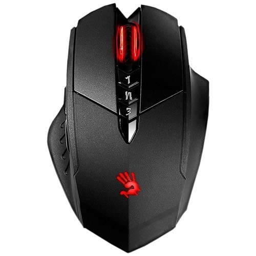 Беспроводная мышь A4Tech Bloody R70 Metal Feet USB оптическая Black (Черная) 1