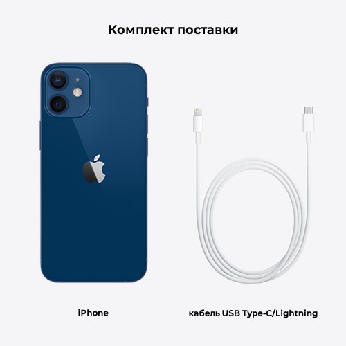 Смартфон Apple iPhone 12 Mini 128Gb Blue (Синий) MGE63RU/A 6