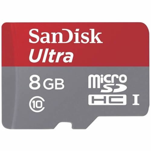 Карта памяти MicroSDHC SanDisk Ultra 8Gb UHS-I (SDSDQUAN-008G-G4A) 2