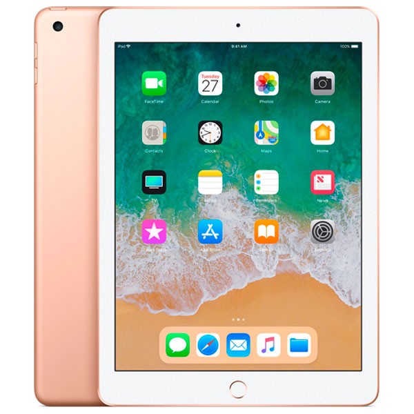 Планшет Apple iPad (2018) Wi-Fi + Cellular 32Gb Gold (Золото) 1