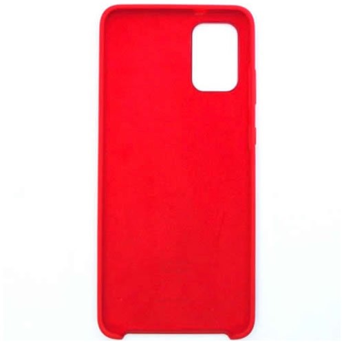 Силиконовая накладка для Samsung Galaxy A41 с логотипом Red (Красная) 2