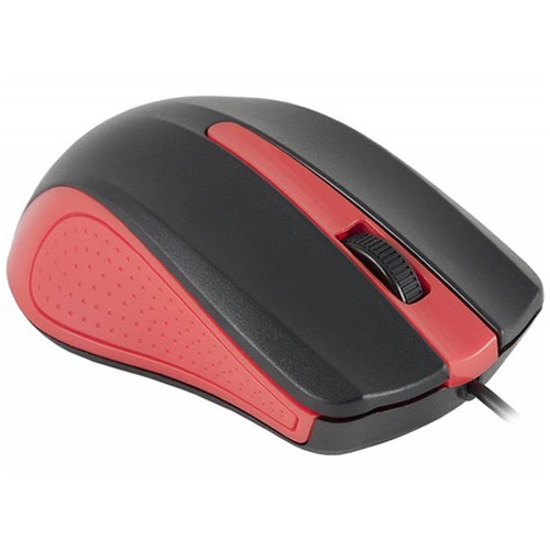 Проводная мышь Oklick 225M USB оптическая Black/Red (Черно-красная) 2