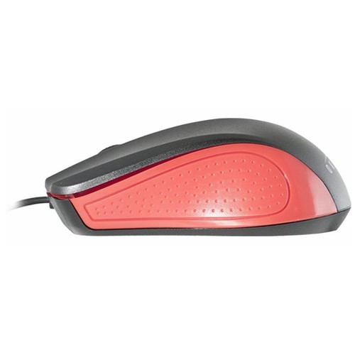 Проводная мышь Oklick 225M USB оптическая Black/Red (Черно-красная) 4