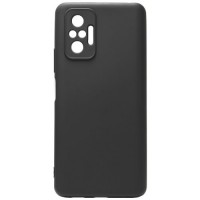 Силиконовая накладка NANO для Xiaomi Redmi Note 10 Pro Black (Черная)