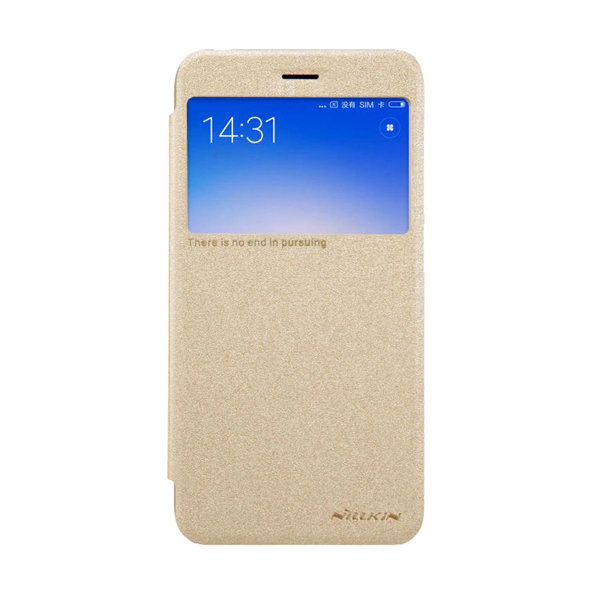 Чехол-книжка Nillkin Sparkle для Xiaomi Redmi 5A (Золотая) 1