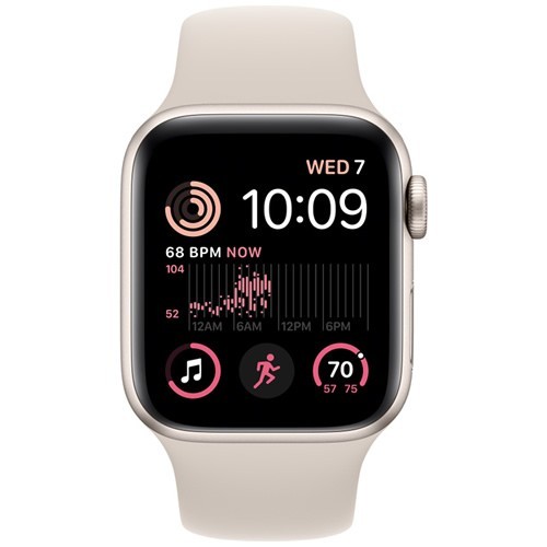 Умные часы Apple Watch Series SE Gen 2 40 мм Starlight Aluminium Case, Starlight Sport Band (M/L) 2