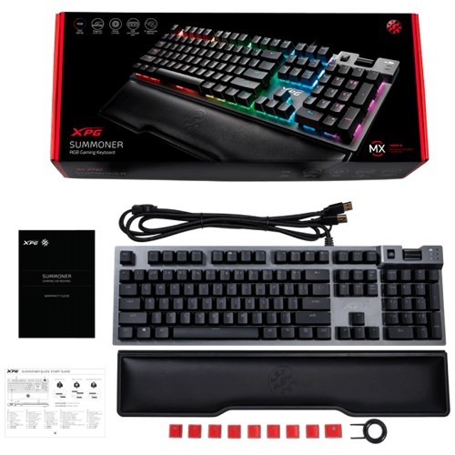 Клавиатура XPG Summoner (Cherry MX Blue) USB Black (Черная) 5