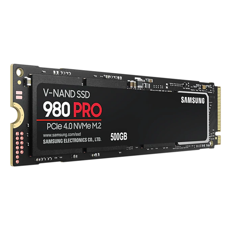 Твердотельный накопитель Samsung 980 PRO NVMe M.2 SSD 500Gb MZ-V8P500BW 4