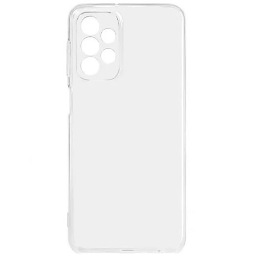 Силиконовая накладка для Samsung Galaxy A23 прозрачная 1