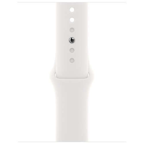 Умные часы Apple Watch Series SE Gen 2 40 мм Silver Aluminium Case, White Sport Band (S/M) 3