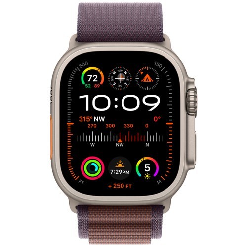 Умные часы Apple Watch Ultra 2 49 мм Titanium Case Indigo Alpine Loop S 2