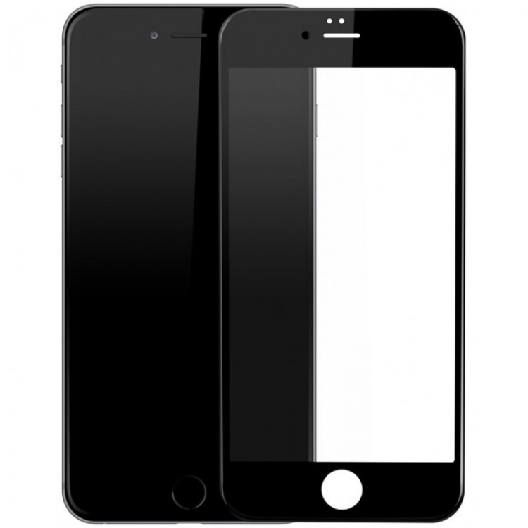 Стекло iPhone 6 3D soft черная 1
