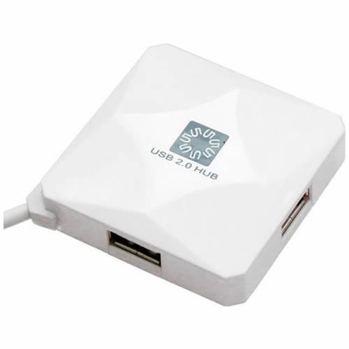 Концентратор USB 2.0 5bites HB24-202WH 4 ports White (Белый) 1