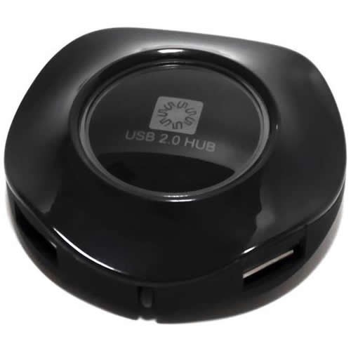 Концентратор USB 2.0 5bites HB24-206BK 4 ports Black (Черный) 1