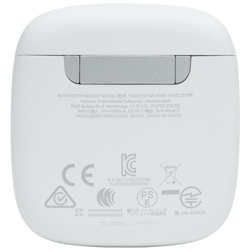 Беспроводные наушники JBL Tune 225 TWS White (Белый) EAC 8