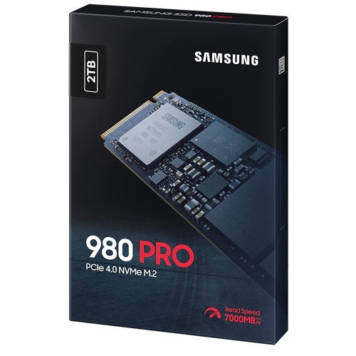 Твердотельный накопитель Samsung 980 PRO NVMe M.2 SSD 2Tb MZ-V8P2T0BW 5