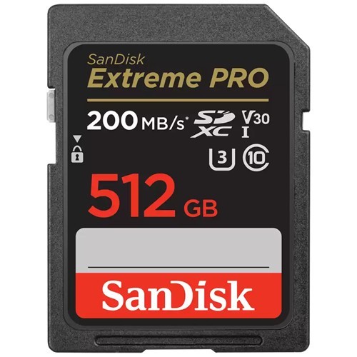 Карта памяти SanDisk SDXC Extreme Pro 512Gb (SDSDXXD-512G-GN4IN) 1
