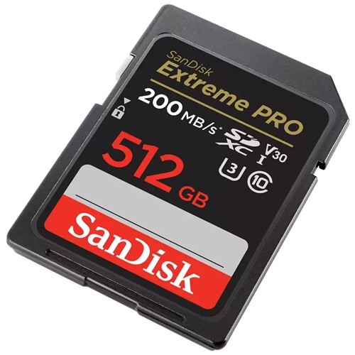 Карта памяти SanDisk SDXC Extreme Pro 512Gb (SDSDXXD-512G-GN4IN) 3