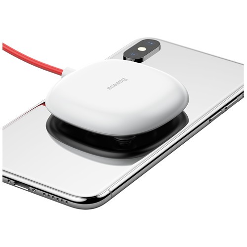 Беспроводное зарядное устройство Baseus Suction Cup Wireless Charger WXXP-02 White (Белый) 5