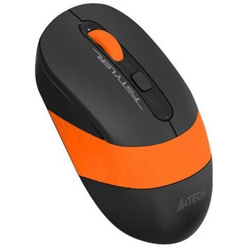 Беспроводная мышь A4Tech Fstyler FG10 USB оптическая Black/Orange (Черно-оранжевая) 3