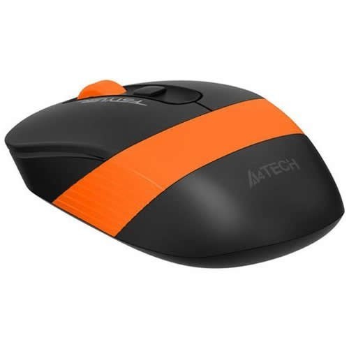 Беспроводная мышь A4Tech Fstyler FG10 USB оптическая Black/Orange (Черно-оранжевая) 4