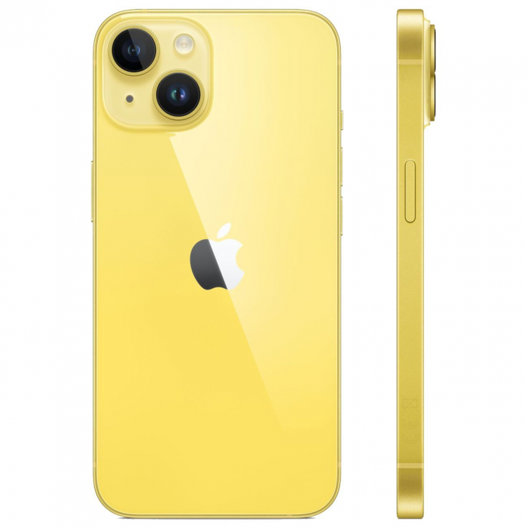 Смартфон Apple iPhone 14 128Gb Yellow (Желтый) nano-SIM + eSIM 2