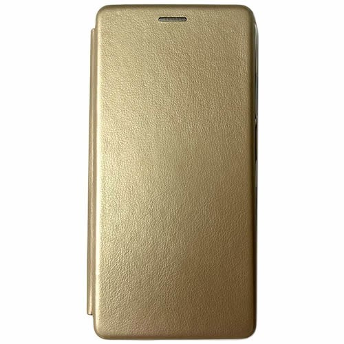 Чехол-книжка STYLISH для Xiaomi Redmi Note 10 Pro Gold (Золотистая) 1