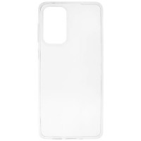 Силиконовая накладка для Samsung Galaxy S23 Ultra прозрачная