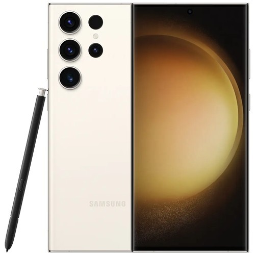 Смартфон Samsung Galaxy S23 Ultra (SM-S9180) 12/256Gb Cream (Кремовый) 1