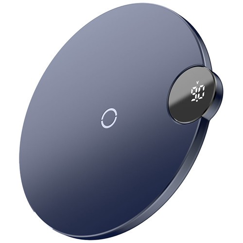 Беспроводное зарядное устройство Baseus LED Wireless Charger WXSX-03 Blue (Синий) 1