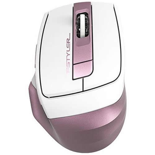 Беспроводная мышь A4Tech Fstyler FG35 USB оптическая Rose/White (Розово-белая) 1