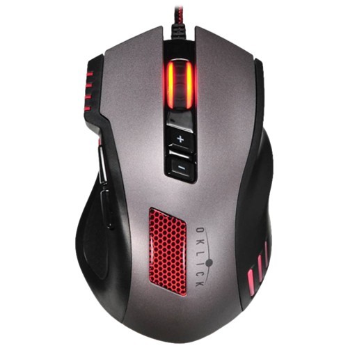 Проводная мышь Oklick 805G V2 Beowulf USB оптическая Black (Черная) 3