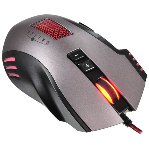 Проводная мышь Oklick 805G V2 Beowulf USB оптическая Black (Черная) 4