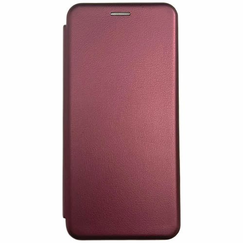 Чехол-книжка STYLISH для Xiaomi Redmi Note 10 Pro Wine Red (Винная) 1