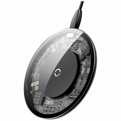Беспроводное зарядное устройство Baseus Simple Wireless Charger CCALL-AJK01 Black (Черный) 2