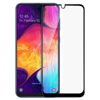 Защитное стекло для Samsung Galaxy A30S 5D Черное
