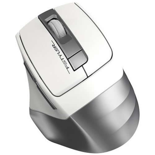 Беспроводная мышь A4Tech Fstyler FG35 USB оптическая Silver/White (Серебристо-белая) 2