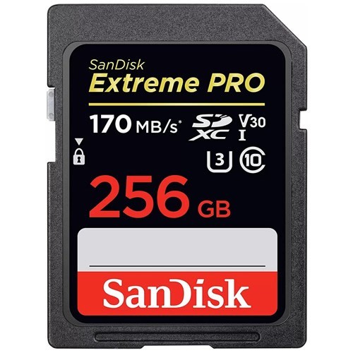 Карта памяти SanDisk SDXC Extreme Pro 256Gb (SDSDXXY-256G-GN4IN) 1
